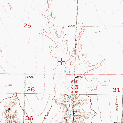Topographic Map of Walther Dam, NE