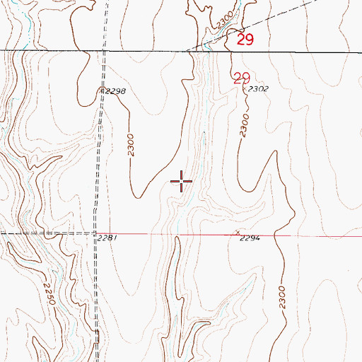 Topographic Map of Maaske Dam, NE