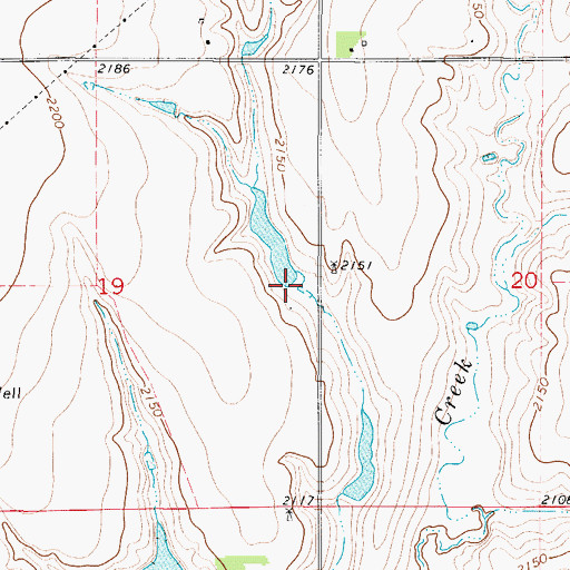 Topographic Map of Flasnick Dam, NE