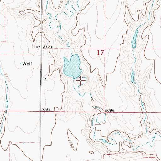 Topographic Map of Schluntz Dam, NE