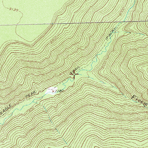 Topographic Map of Fivemile Creek, CO