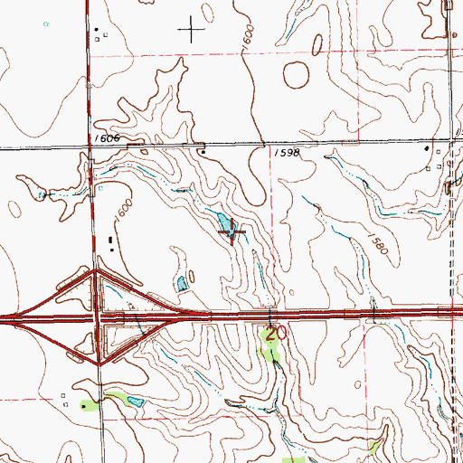 Topographic Map of Gray Dam, NE