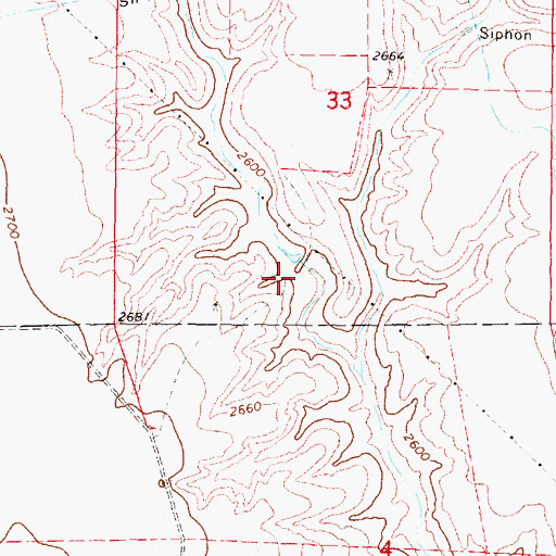 Topographic Map of Spencer Dam, NE