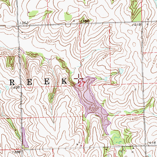 Topographic Map of Plum Creek Dam 4-C, NE