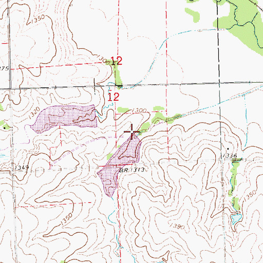 Topographic Map of M B Big Nemaha Dam 9-C, NE