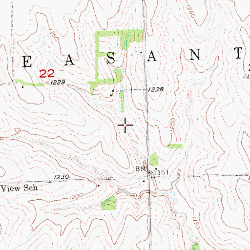 Topographic Map of Jameson Dam, NE