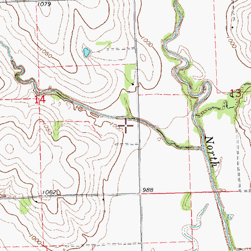 Topographic Map of Little Nemaha River Dam 3-1A, NE
