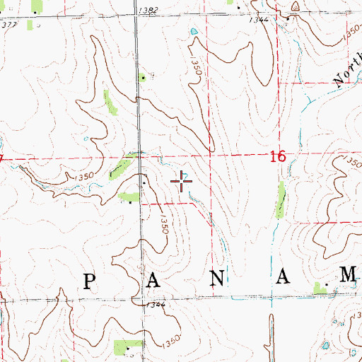 Topographic Map of N F Big Nemaha Reservoir 23-C, NE