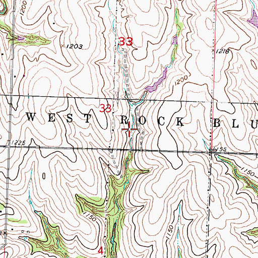 Topographic Map of Schlichtemeier Reservoir, NE