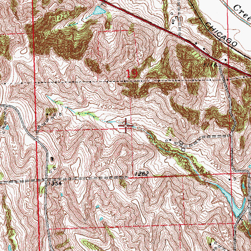 Topographic Map of Jensen Dam, NE