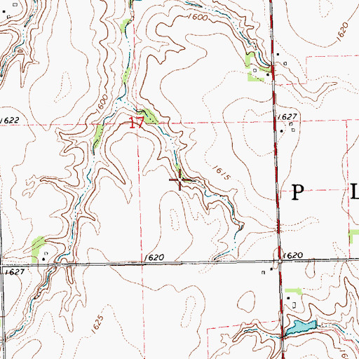 Topographic Map of Pekarek Reservoir, NE