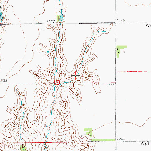 Topographic Map of Lipovsky Dam, NE