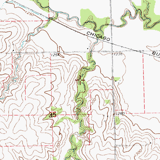 Topographic Map of Upper Big Nemaha Dam 6-A, NE