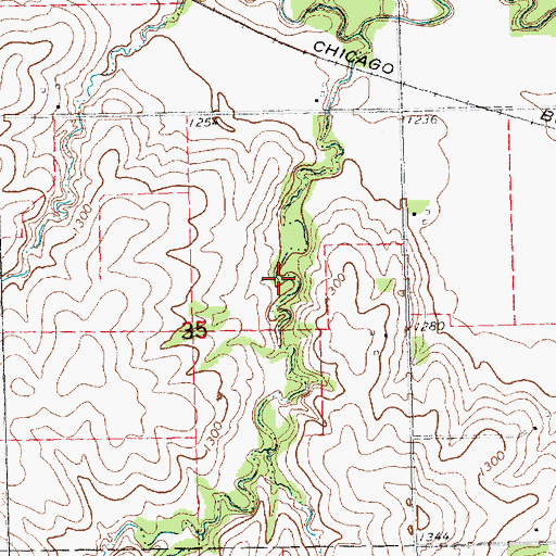 Topographic Map of Upper Big Nemaha Reservoir 6-A, NE