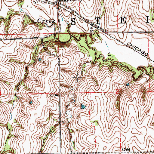 Topographic Map of Wenzl Reservoir, NE