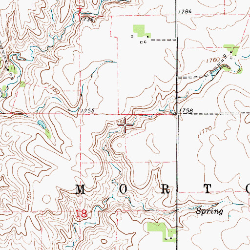 Topographic Map of Blitzkie Reservoir, NE