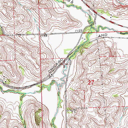 Topographic Map of Tekamah-Mud Creek Dam 5-A, NE