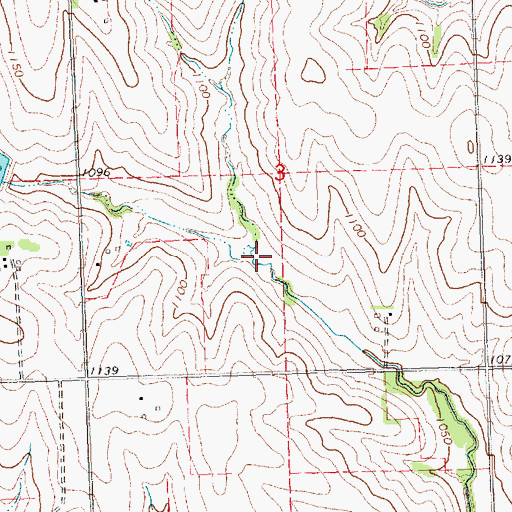 Topographic Map of Wilson Creek Dam 3-C, NE