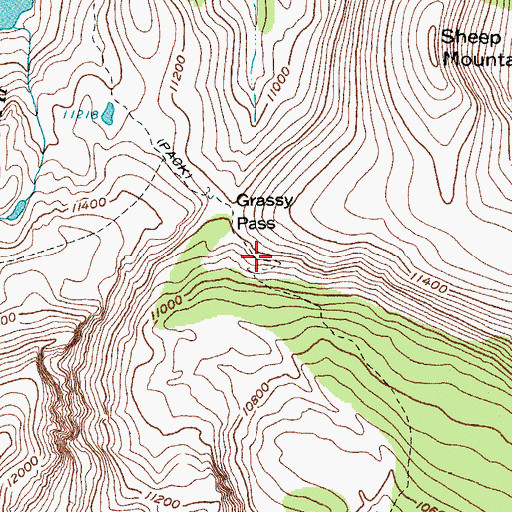 Topographic Map of West Branch Laramie River, CO