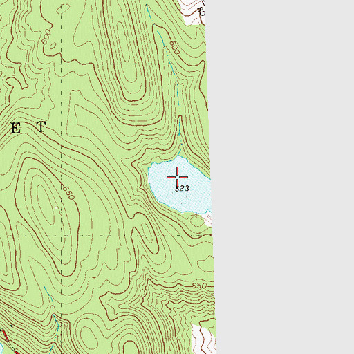 Topographic Map of Abbott Dam, CT
