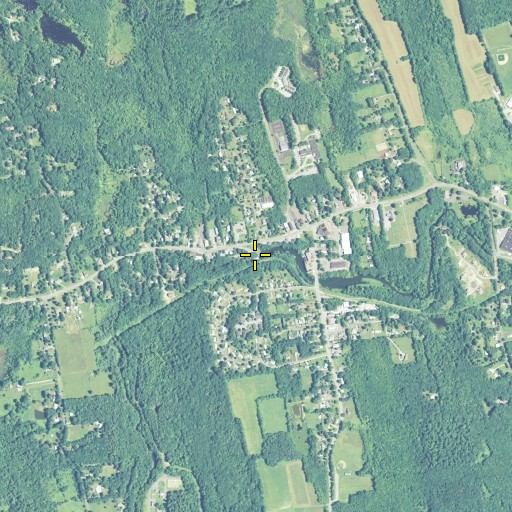 Aerial/Satellite Image of Bantam Project Dam, CT