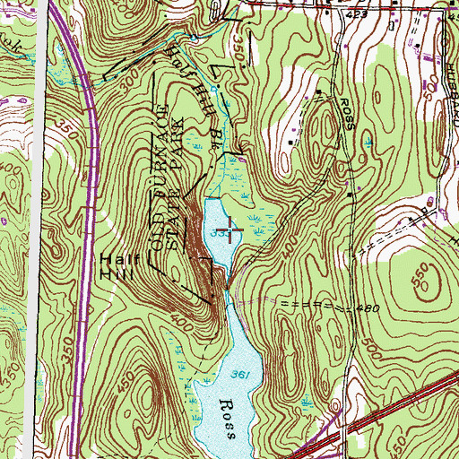 Topographic Map of Furnace Pond, CT