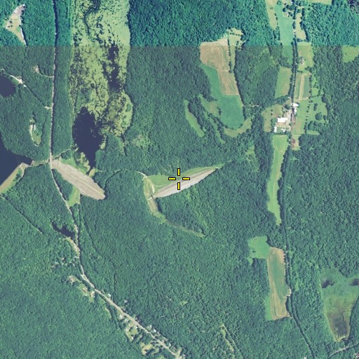 Aerial/Satellite Image of Hall Meadow Brook Dike, CT