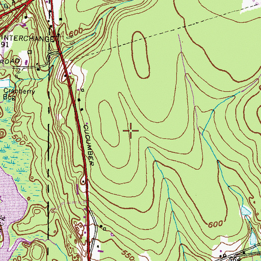 Topographic Map of Talcott Reservoir Dike Number 2, CT