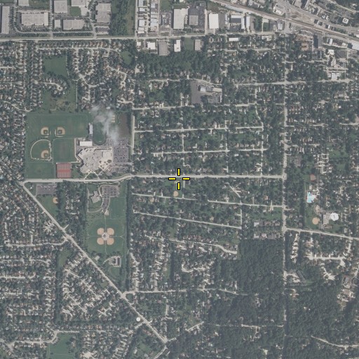 Aerial/Satellite Image of Valley Park, IL