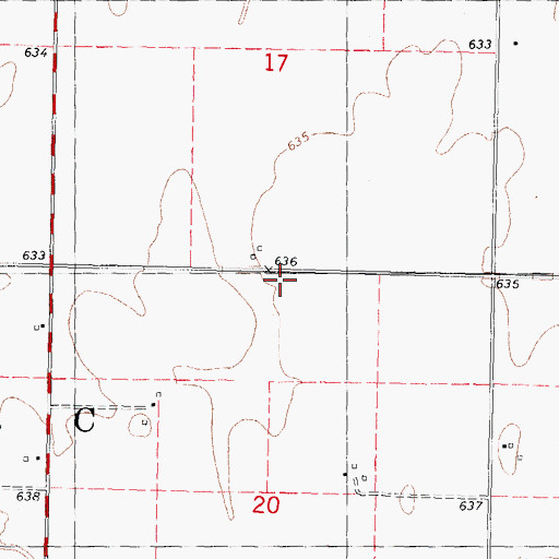 Topographic Map of Star Union School (historical), IL
