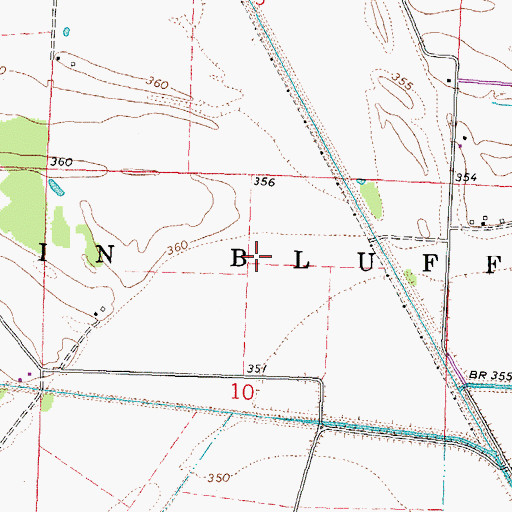 Topographic Map of Big Lake School (historical), IL