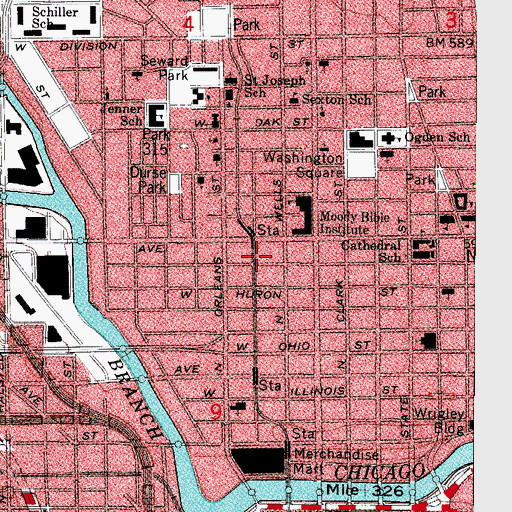 Topographic Map of Little Hell, IL