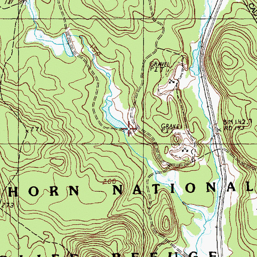 Topographic Map of MacCrae Flowage Dam, ME