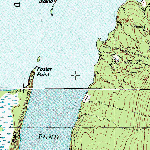 Topographic Map of Mill Stream, ME