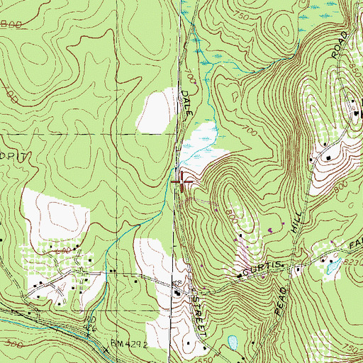 Topographic Map of Souhegan River Watershed Dam Number 33, NH