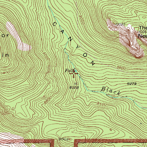 Topographic Map of Estes Park Filtration Plant, CO