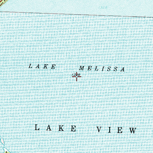 Topographic Map of Lake Melissa, MN