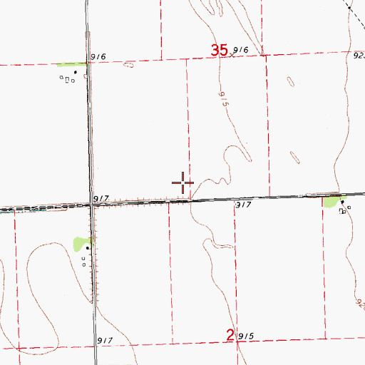 Topographic Map of Ottertail River Dam, MN