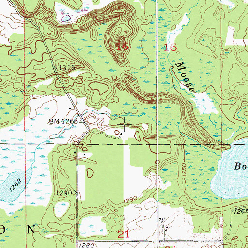 Topographic Map of G-2 Pond, MN