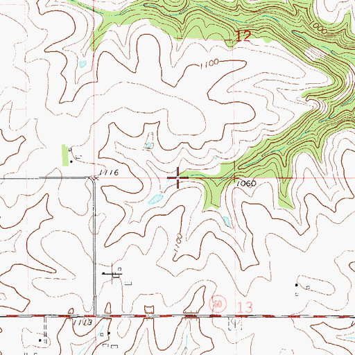 Topographic Map of L Kackman Dam, MN