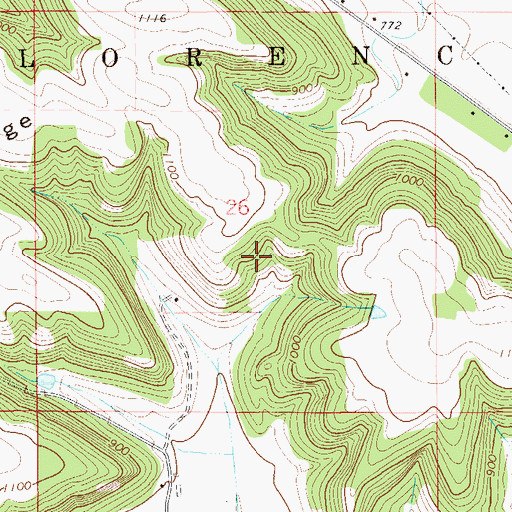 Topographic Map of William Dankwart Dam, MN