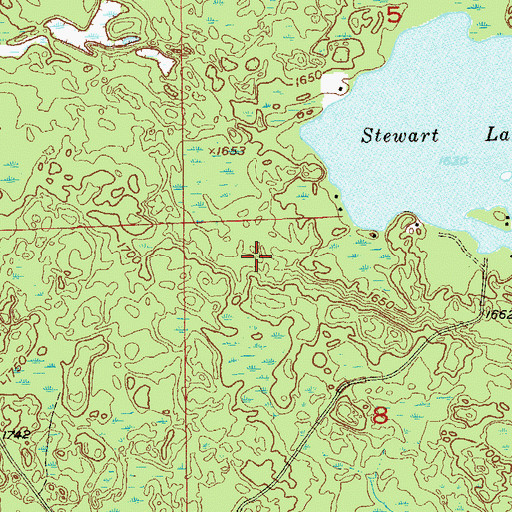 Topographic Map of Heinz-Meschbach Wildlife Pond Dam, MN