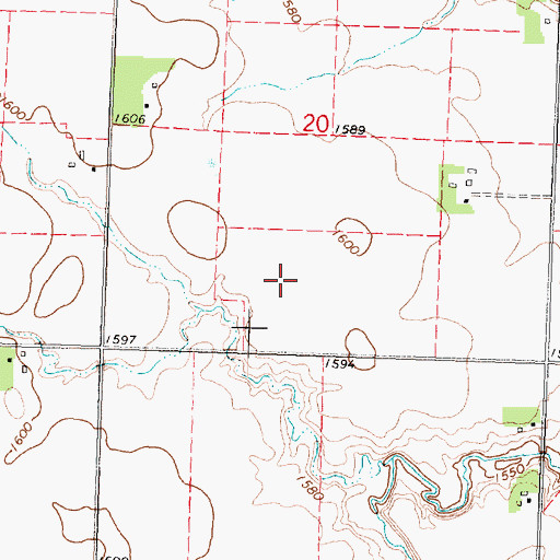 Topographic Map of Kremer-Leiner-Goedtke Pond Dam, MN