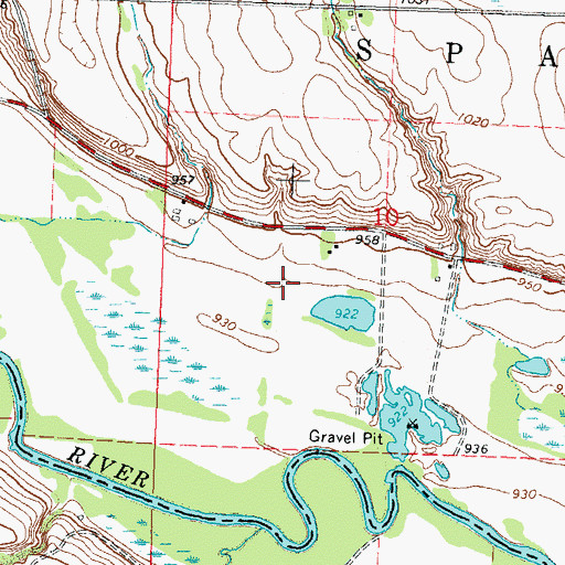 Topographic Map of Handeen-Jahn Group Pond Dam, MN