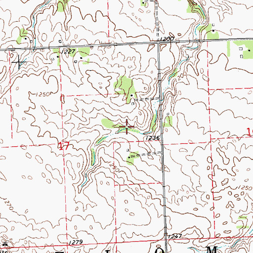 Topographic Map of Sunny Hill Upper Dam, MN