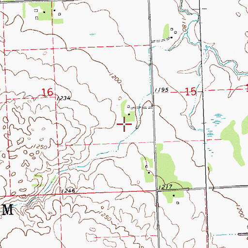 Topographic Map of Sunny Hill Lower Dam, MN