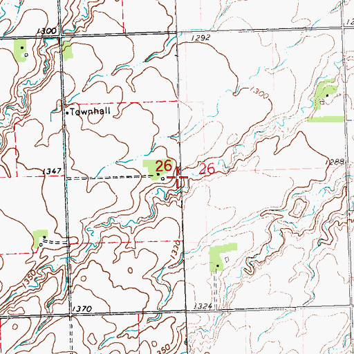 Topographic Map of Van Overbeke-Fier Group Structure Dam, MN