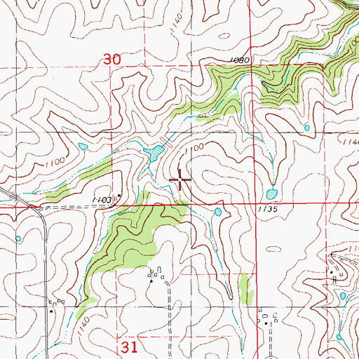 Topographic Map of Crooked Creek S-3 Dam, MN