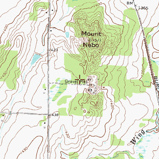 Topographic Map of Kramer Dam, MN