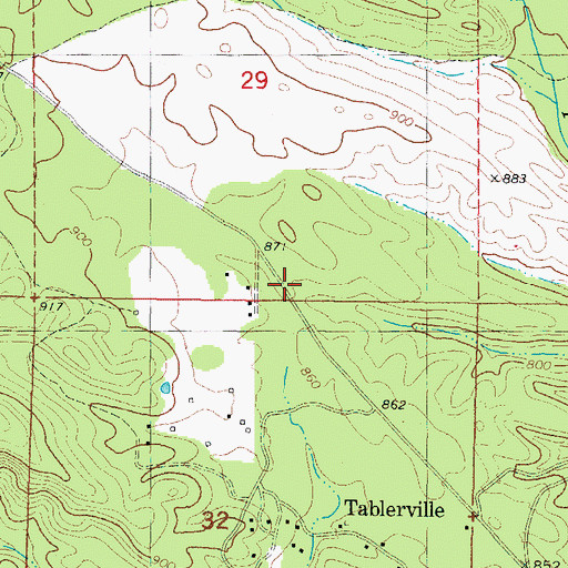 Topographic Map of Luksuklo Creek, OK